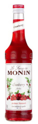Monin Cranberry sirup brusinka 0,7 L